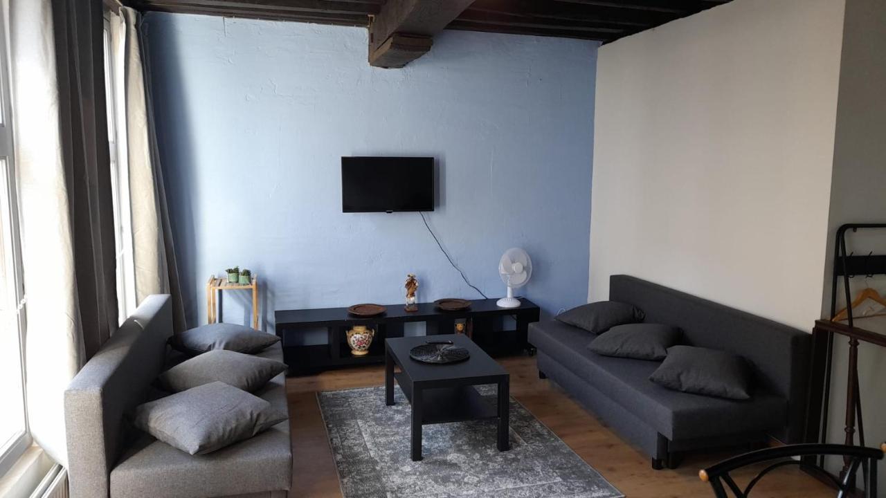 Blue Apartment In The Old Town Antwerpen Bagian luar foto