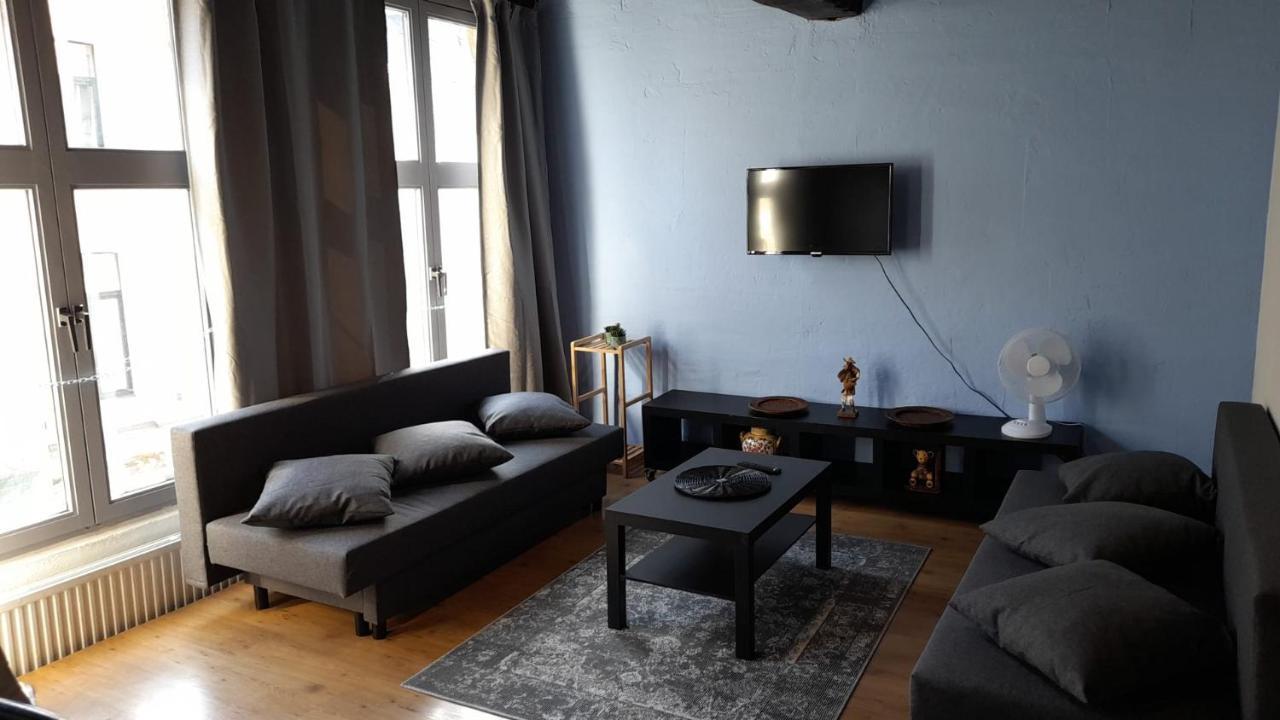 Blue Apartment In The Old Town Antwerpen Bagian luar foto